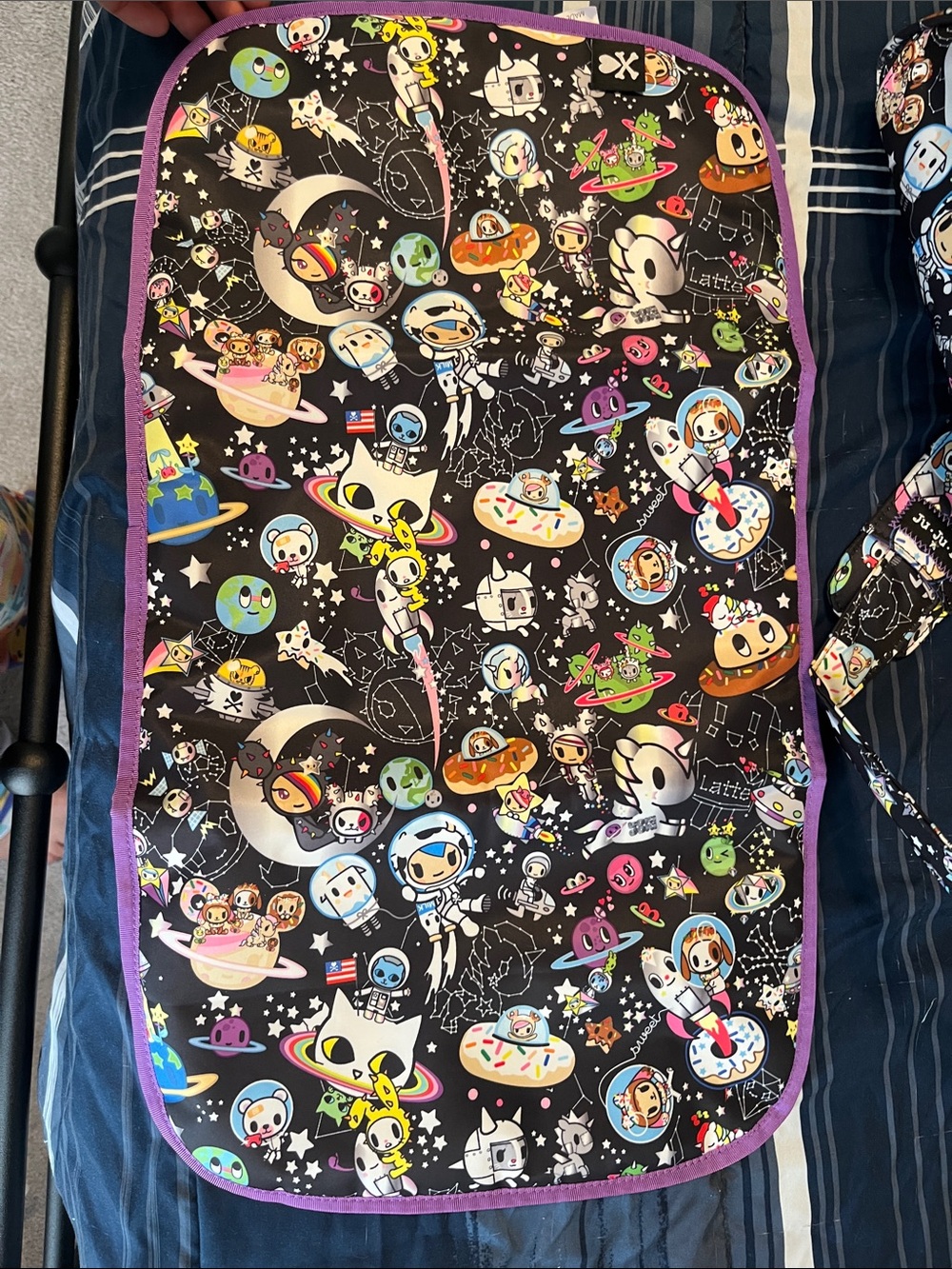 tokidoki x Jujube Be Classy Space Place Diaper bag with changing pad tote bag - Picture 10 of 10